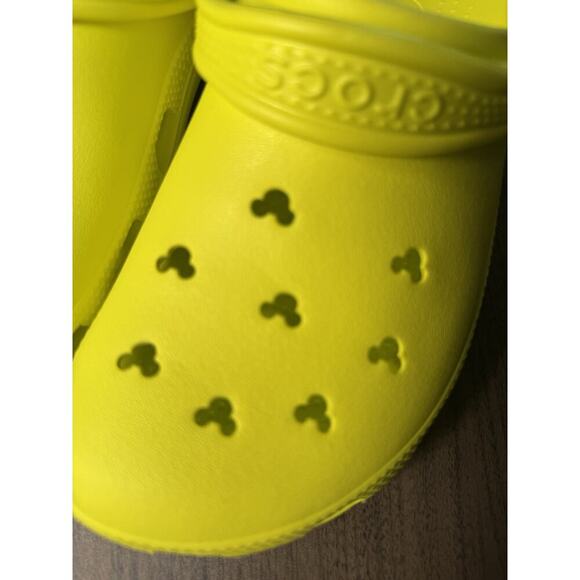 Crocs Disney Parks Exclusive Mickey Mouse Neon Women's Size 9 men, women 11 - Picture 2 of 7